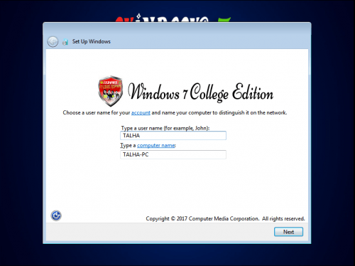 Windows 7 College Edition Lite (x64)
