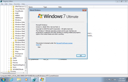 Windows 7 Ultimate Sp1 x86 En-Us ESD Feb 2016 Pre-Activated