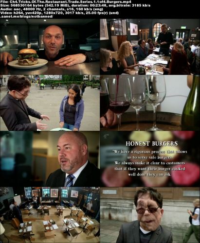 Channel 4 - Tricks of the Restaurant Trade: Series 1 (2016) 720p HDTV x264-MVGroup