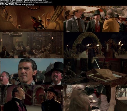 The Mask of Zorro 1998 BDRip x264 AC3 RoSubbed-playSD