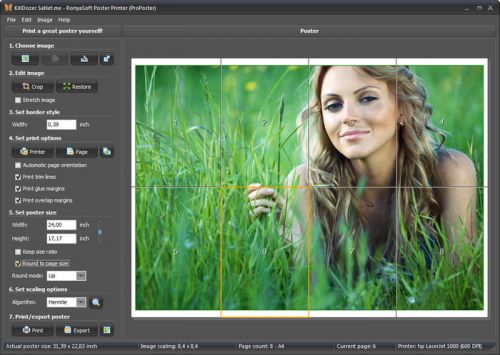 RonyaSoft Poster Printer 3.02.05 Multilingual Portable