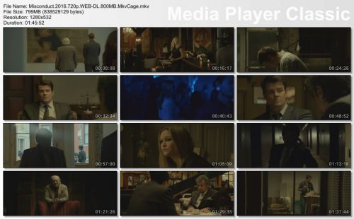 Misconduct (2016) 720p WEB-DL 800MB - MkvCage