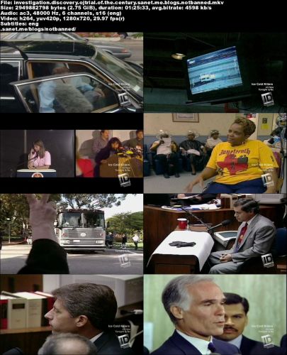 Investigation Discovery - OJ: Trial of the Century (2015) 720p HDTV x264-W4F