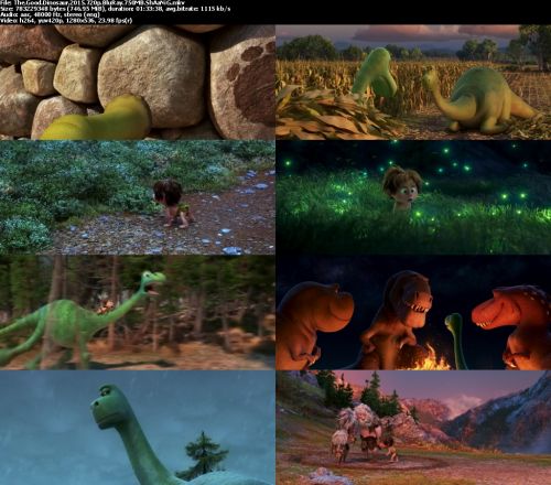 The Good Dinosaur (2015) 720p BluRay 750MB - ShAaNiG
