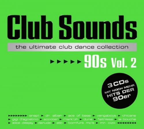 VA - Club Sounds 90s Vol. 2 (2016) Mp3 + Lossless