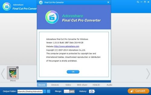 Adoreshare final cut pro converter for mac pro