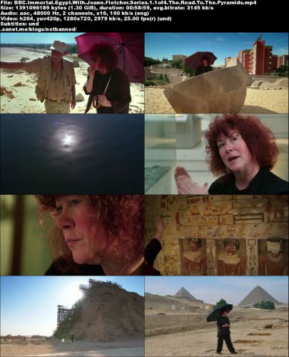 BBC - Immortal Egypt with Joann Fletcher Series 1 (2016) 720p HDTV x264-MVGroup