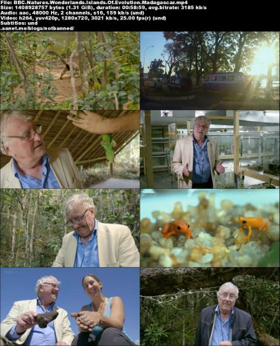 BBC - Natures Wonderlands: Islands of Evolution - Madagascar (2016) 720p HDTV x264-MVGroup