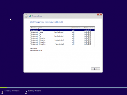 Microsoft Windows 10 Aio 1511 Build 10586 Pre-Activated February 2016