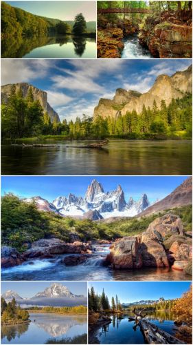 Wonderful scenery of rivers (Part 28)