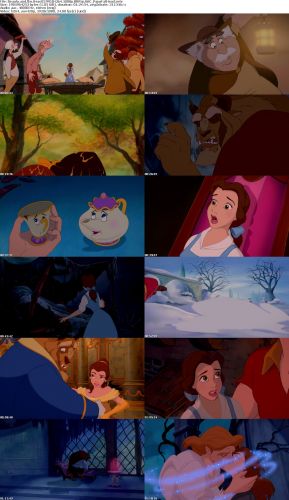 Beauty and the Beast 1991 H264 1080p BRRip AAC PapaFatHead m4v