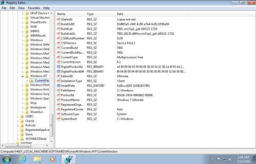 Windows 7 Ultimate Sp1 x86 En-Us ESD Feb 2016 Pre-Activated