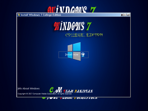 Windows 7 College Edition Lite (x64)