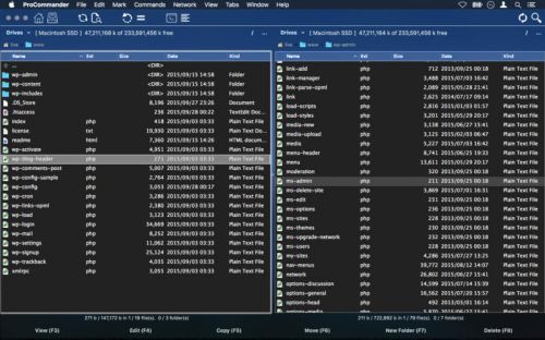 ProCommander 1.1 MacOSX