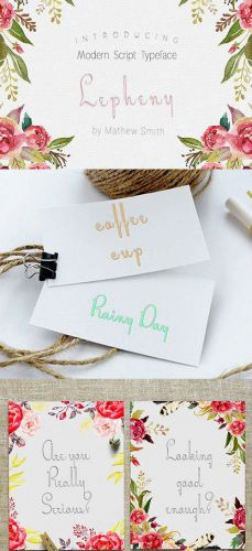 Lepheny Script Font