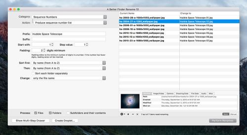A Better Finder Rename 10.04 MacOSX