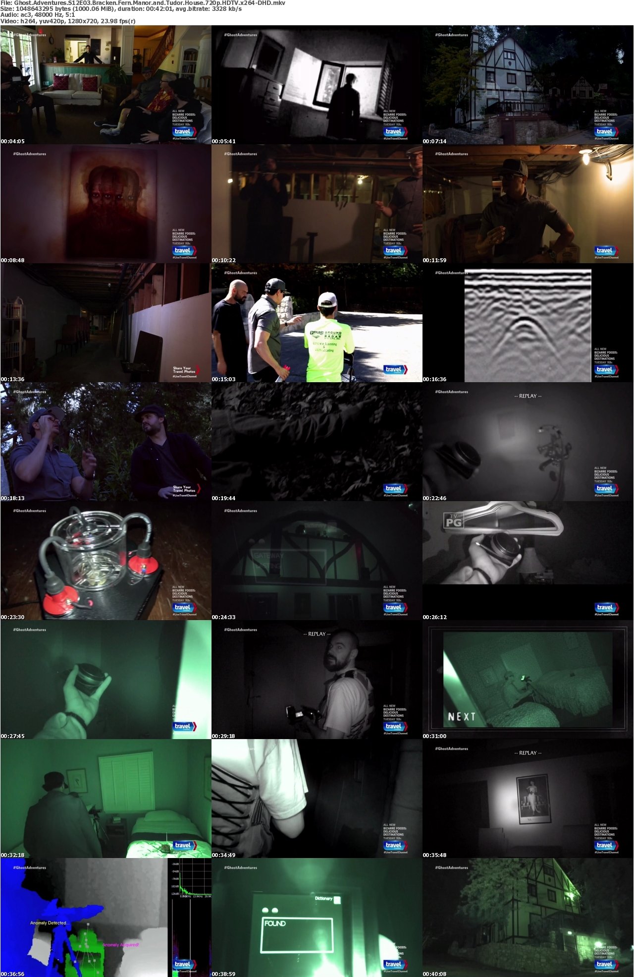 Ghost Adventures S12E03 Bracken Fern Manor and Tudor House 720p HDTV x264-DHD