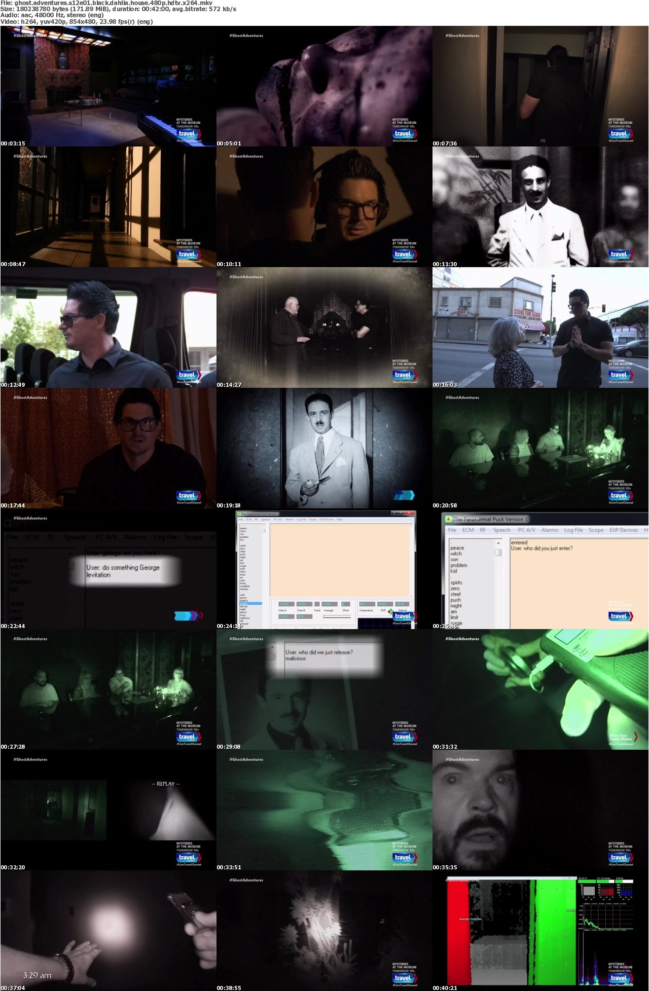 Ghost Adventures S12E01 Black Dahlia House 480p HDTV x264