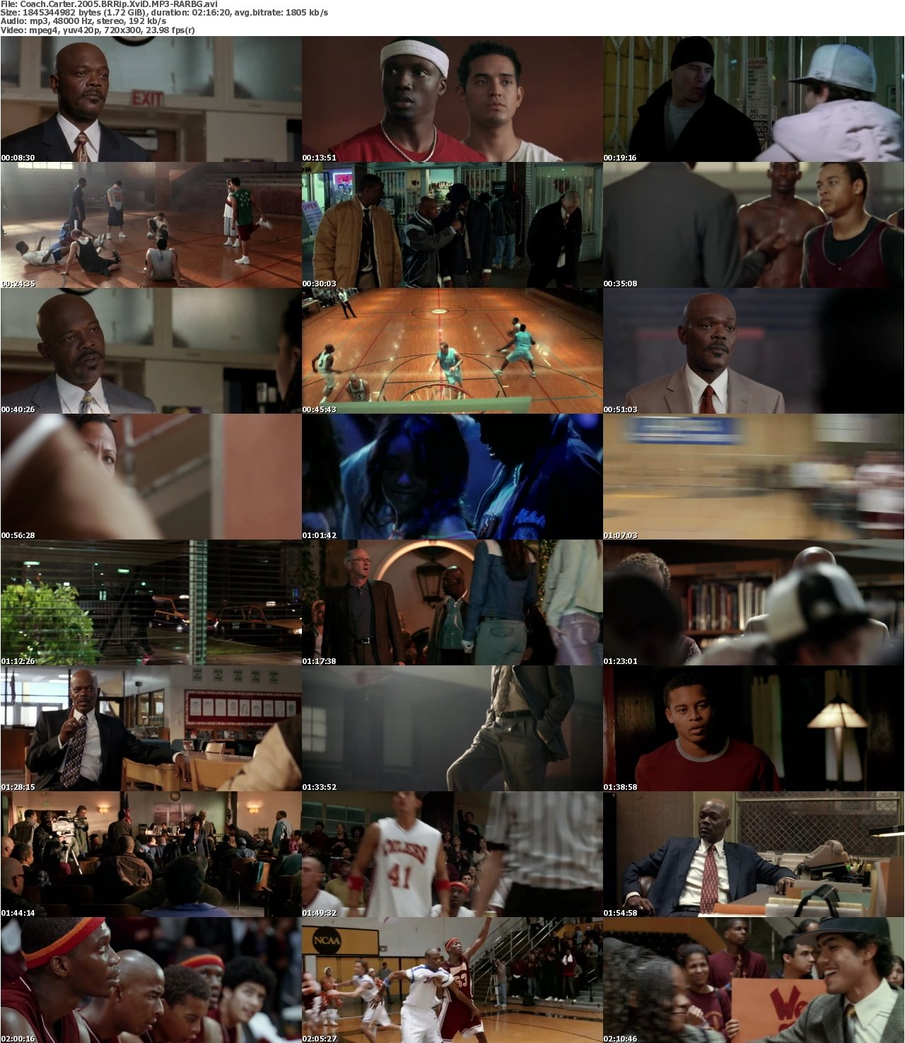 Coach Carter 2005 BRRip XviD MP3-RARBG