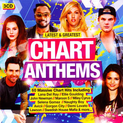Latest &amp; Greatest Chart Anthems 3CD (2016) 