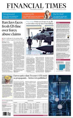 Financial Times UK February 18 2016
