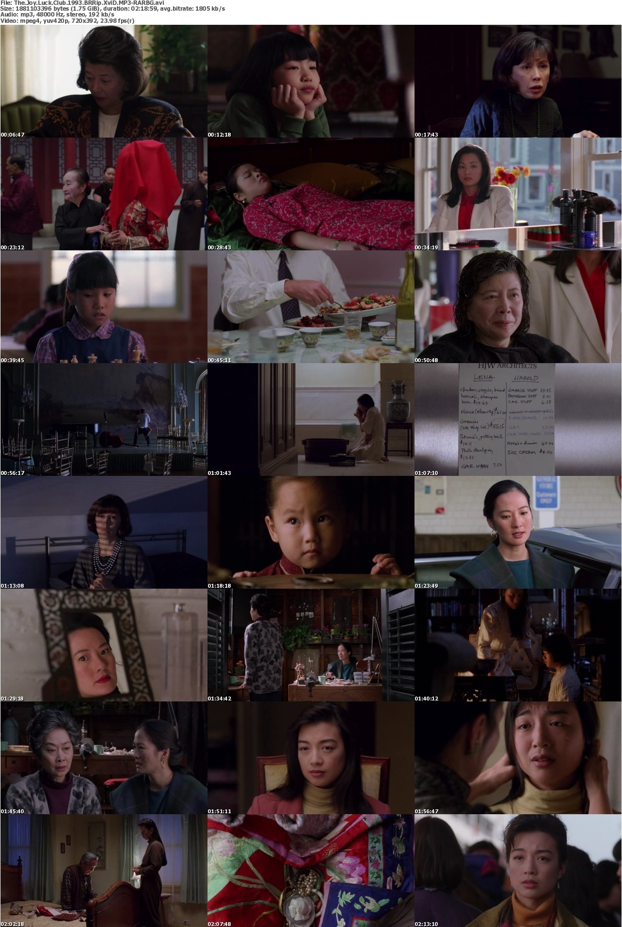 The Joy Luck Club 1993 BRRip XviD MP3-RARBG