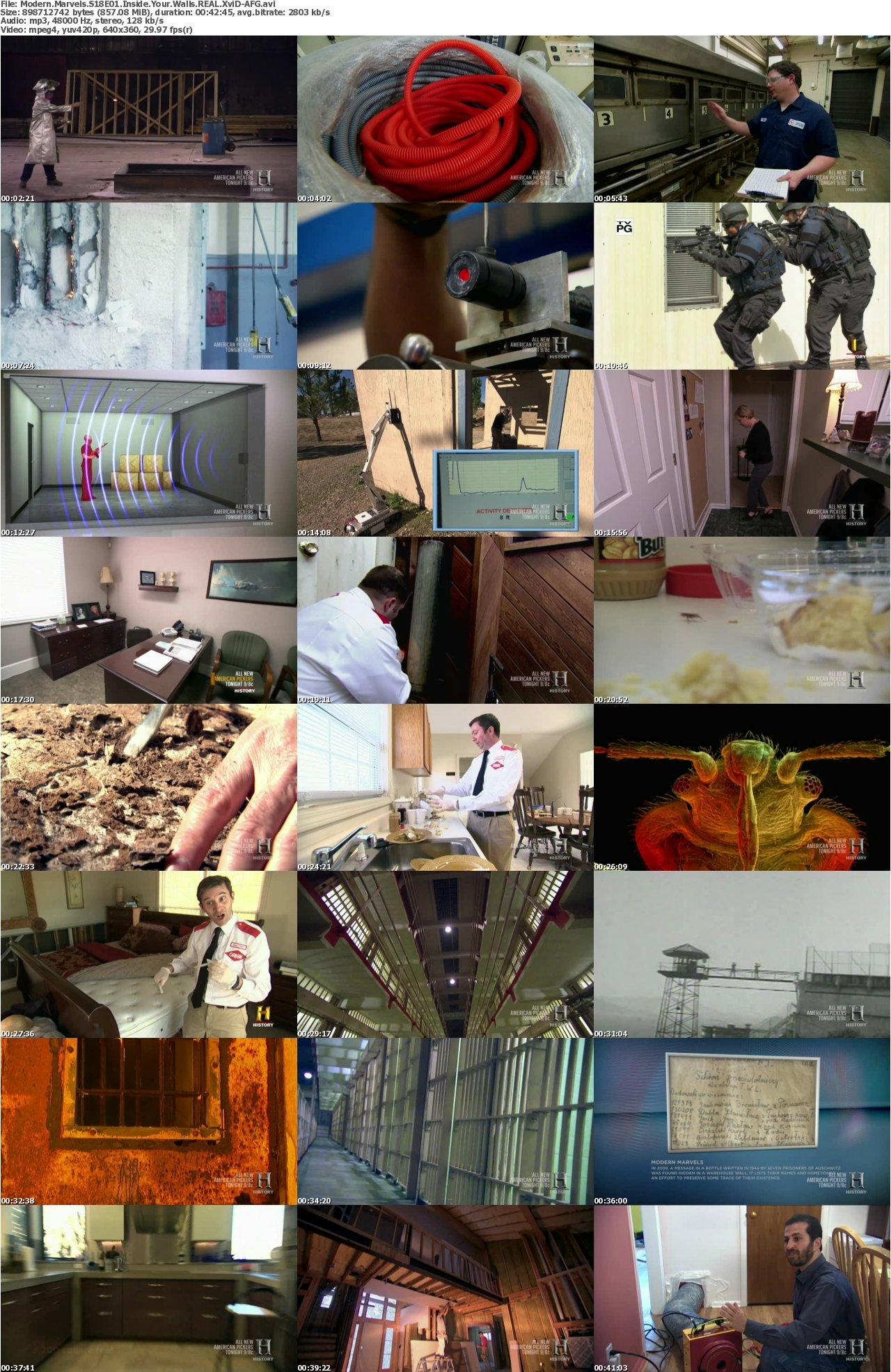 Modern Marvels S18E01 Inside Your Walls REAL XviD-AFG
