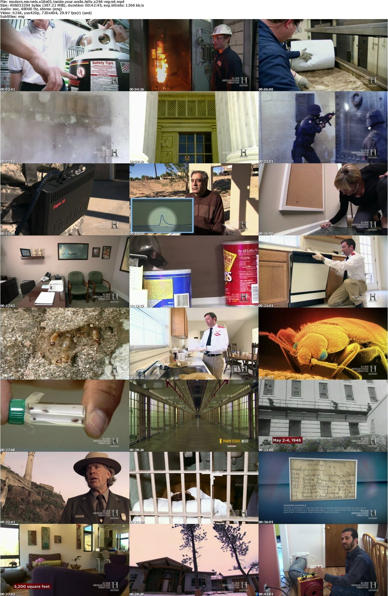 Modern Marvels S18E01 Inside Your Walls HDTV x264-REGRET