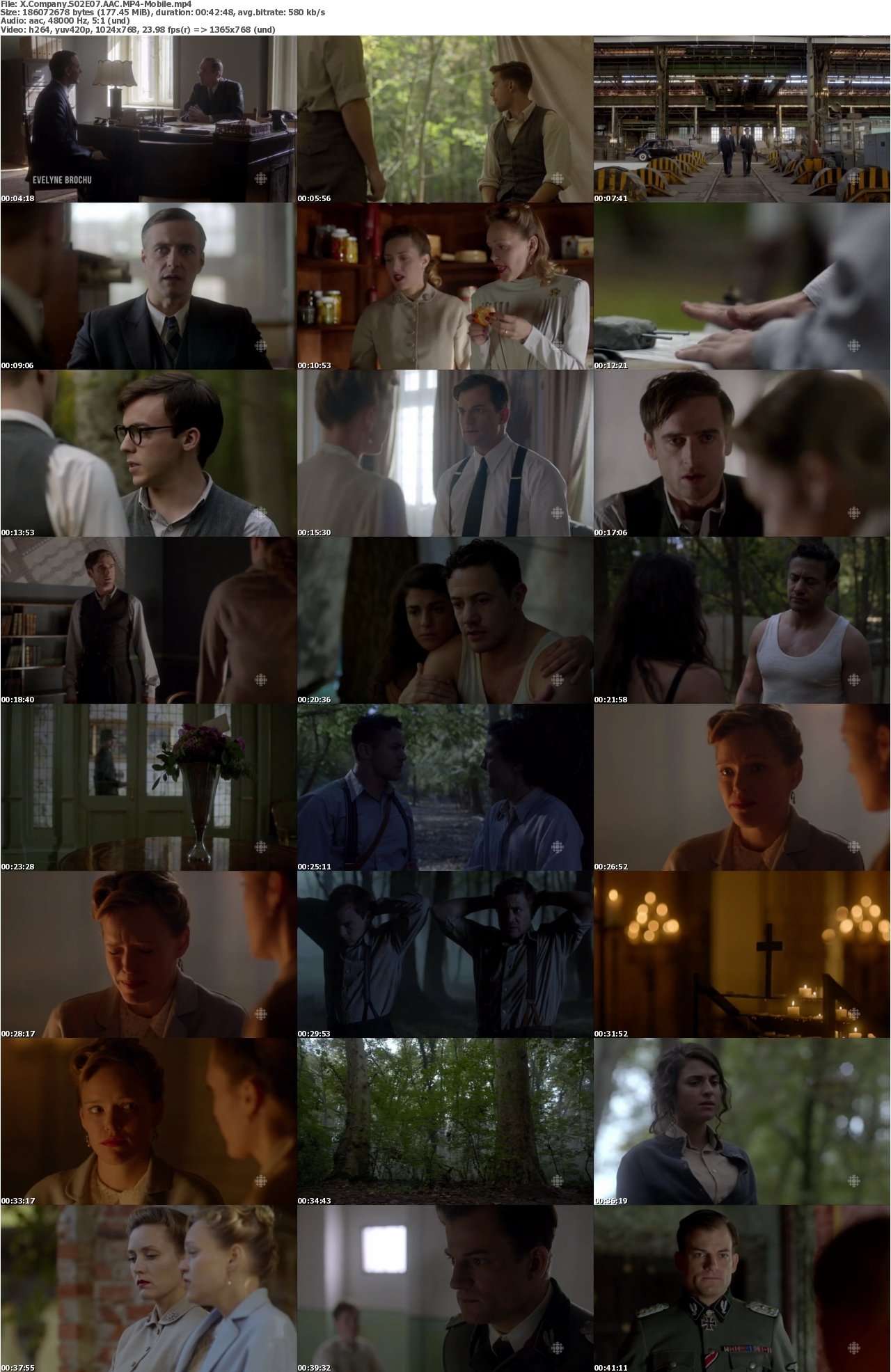 X Company S02E07 AAC MP4-Mobile
