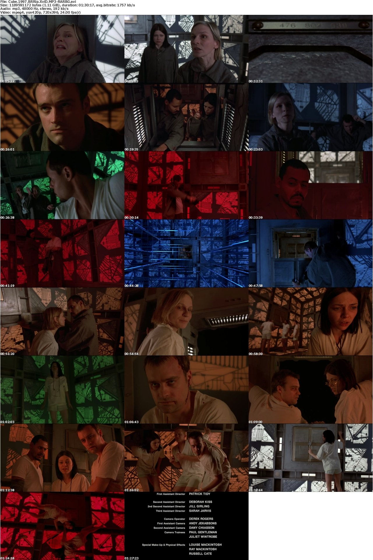 Cube 1997 BRRip XviD MP3-RARBG