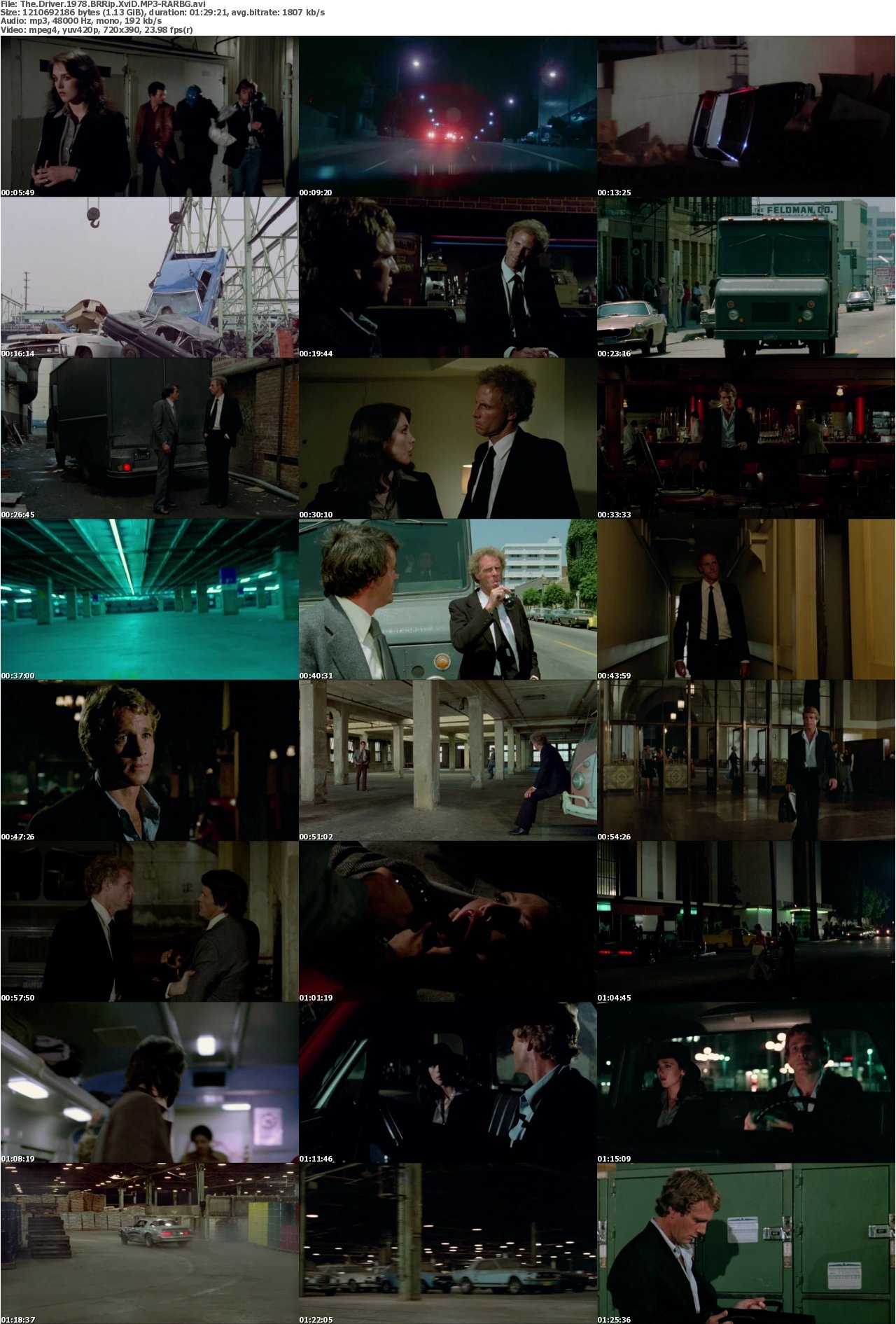 The Driver 1978 BRRip XviD MP3-RARBG