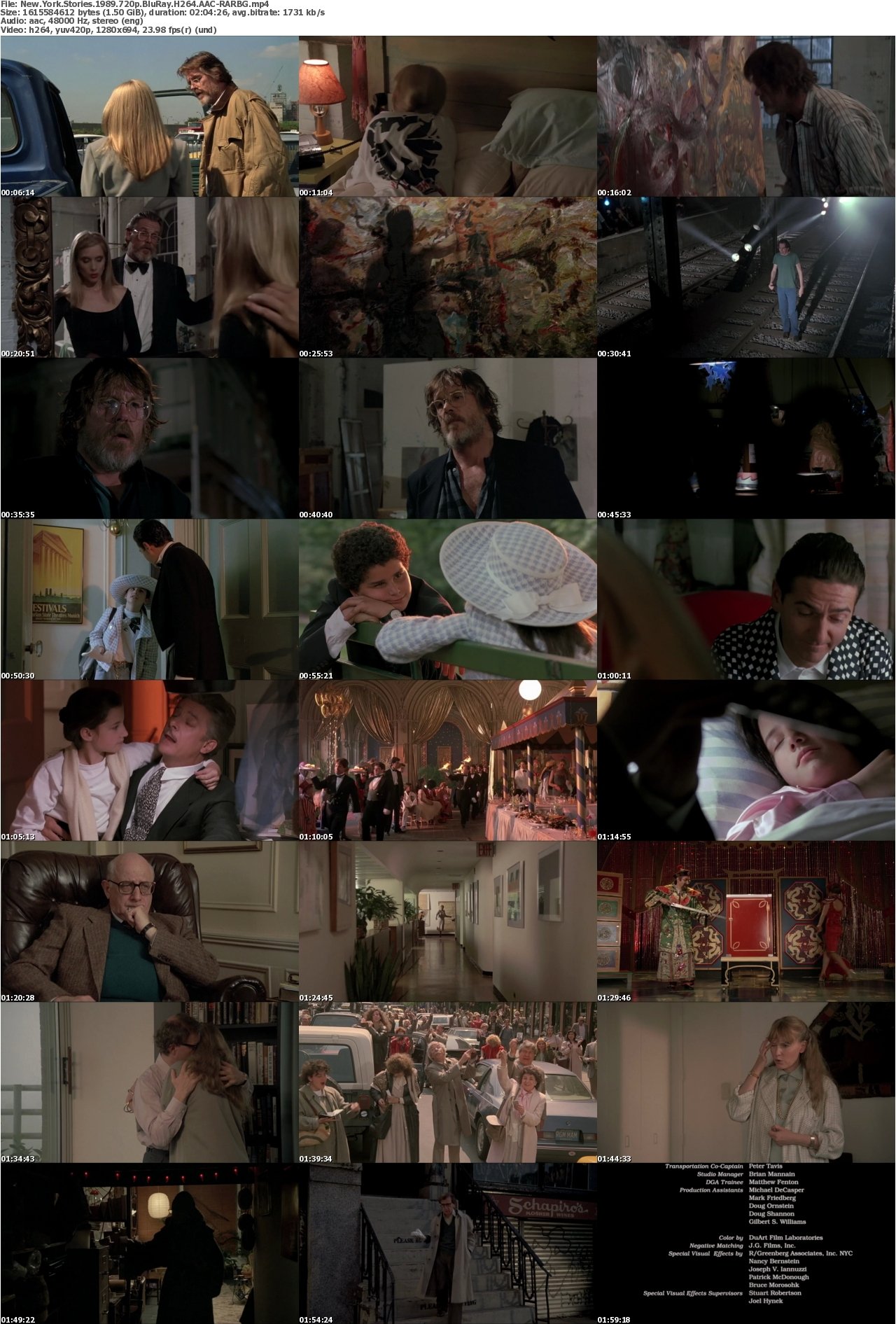 New York Stories 1989 720p BluRay H264 AAC-RARBG