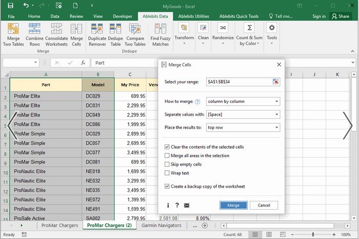 AbleBits Ultimate Suite for Excel 2016.2.1.863 Multilingual