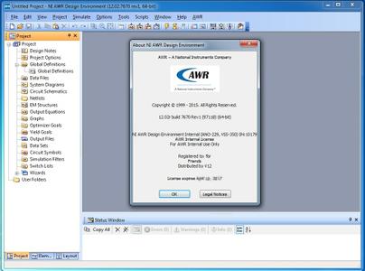 NI AWR Design Environment 12.02