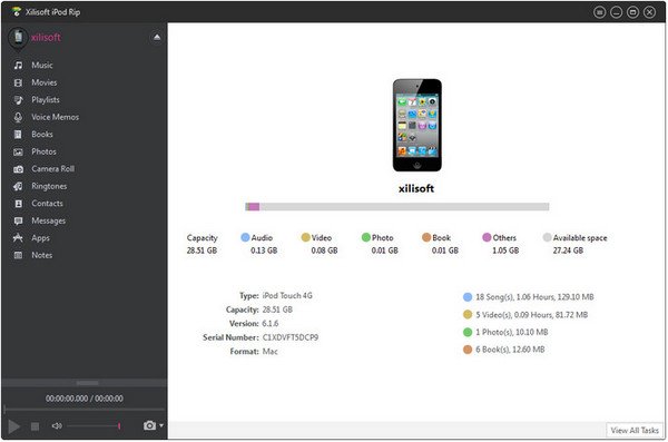 Xilisoft iPod Rip 5.7.12 Build 20160322 Multilingual 