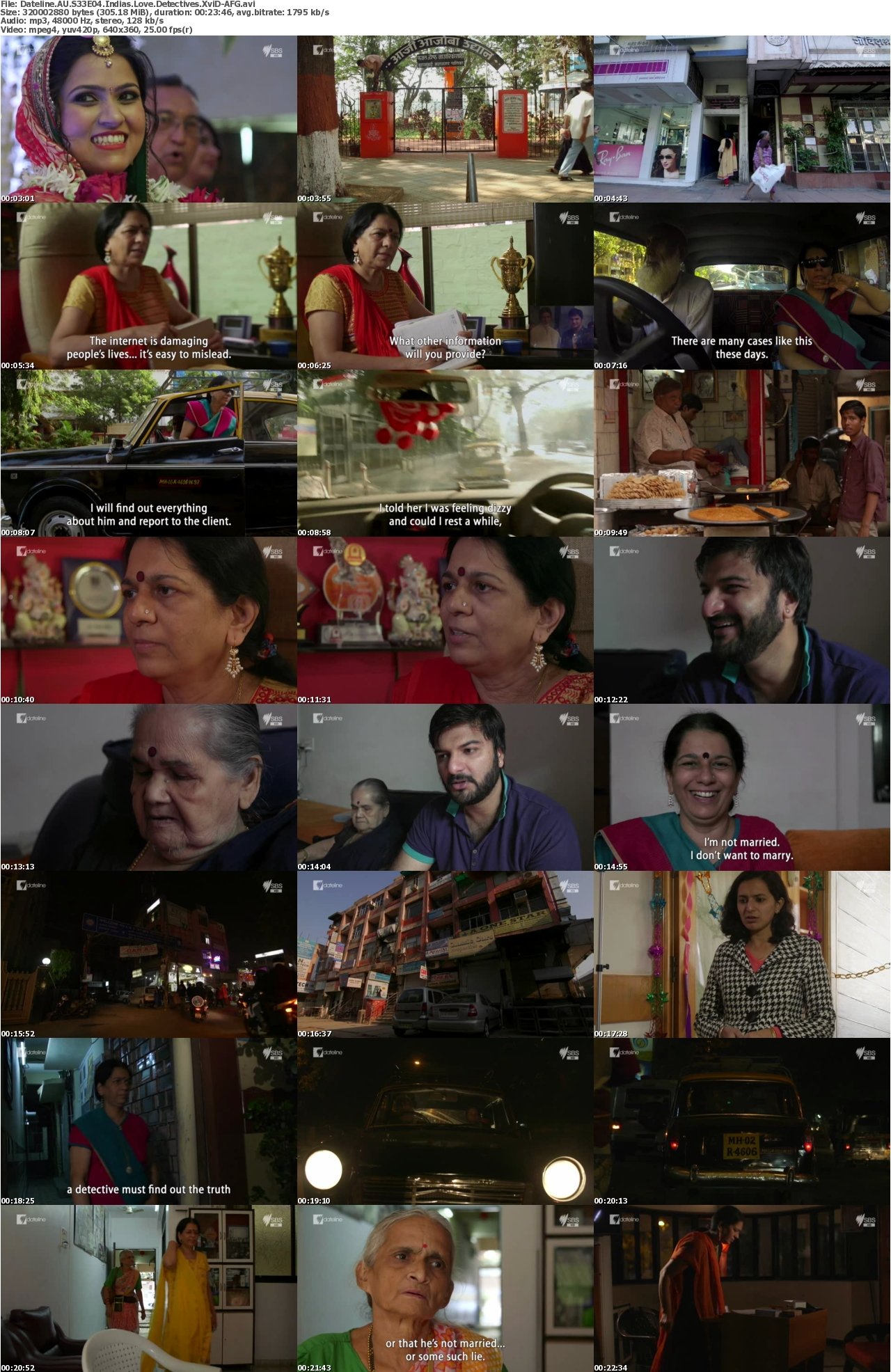 Dateline AU S33E04 Indias Love Detectives XviD-AFG