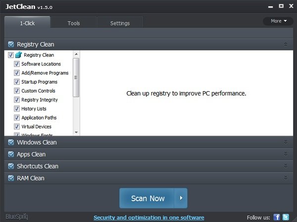 JetClean 1.5.0.129 Multilanguage