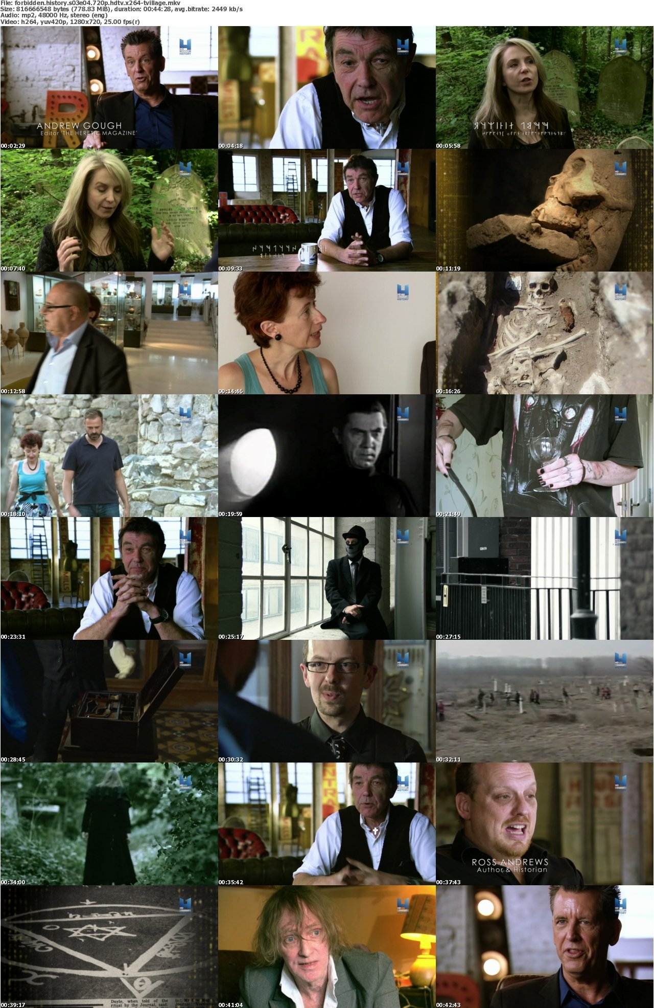 Forbidden History S03E04 720p HDTV x264-TViLLAGE
