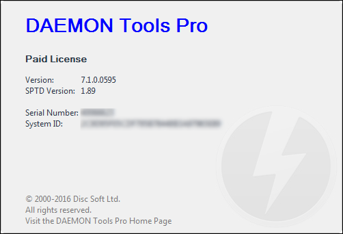 DAEMON Tools Pro 7.1.0.0595 Multilanguage