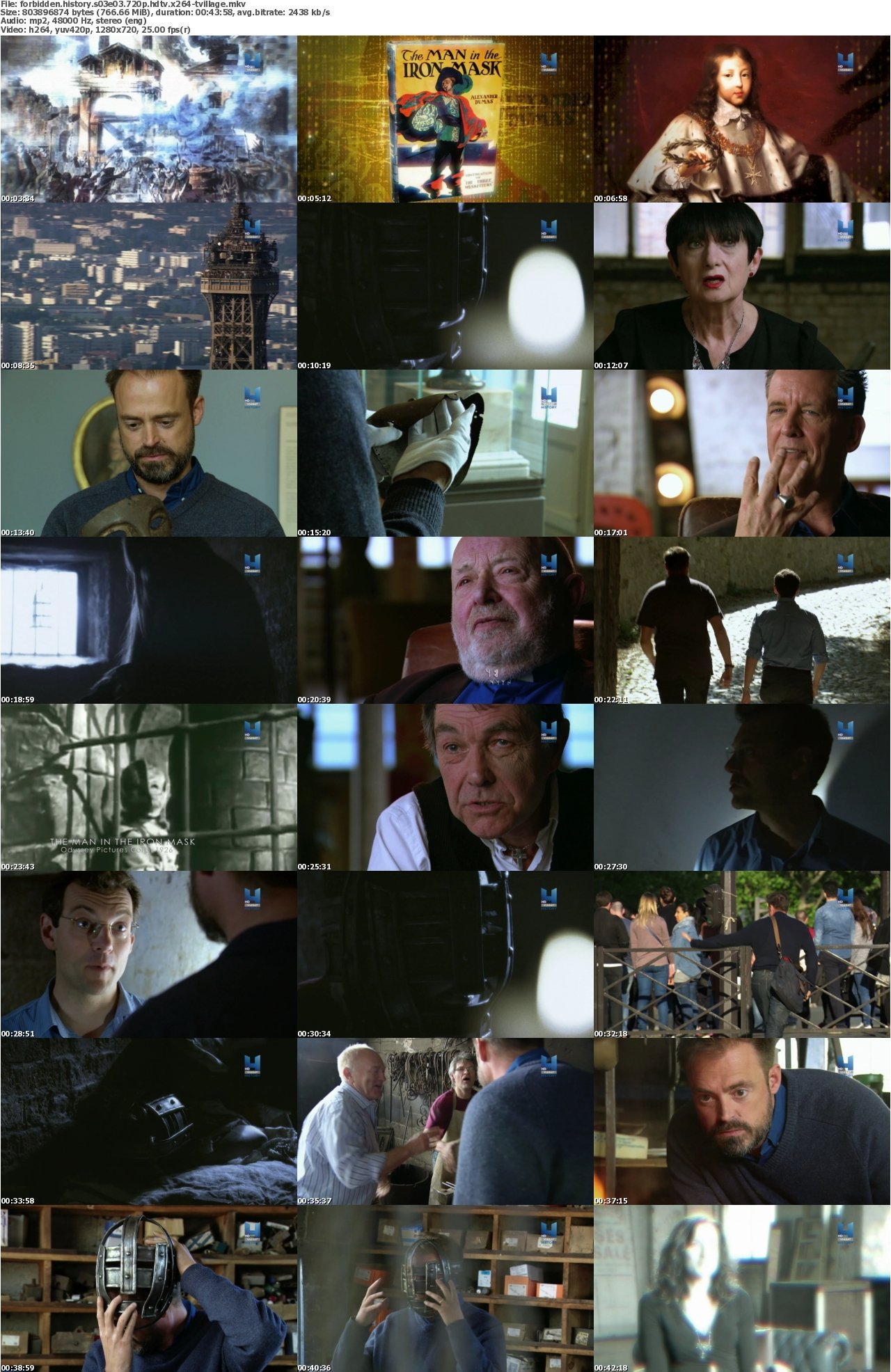 Forbidden History S03E03 720p HDTV x264-TViLLAGE
