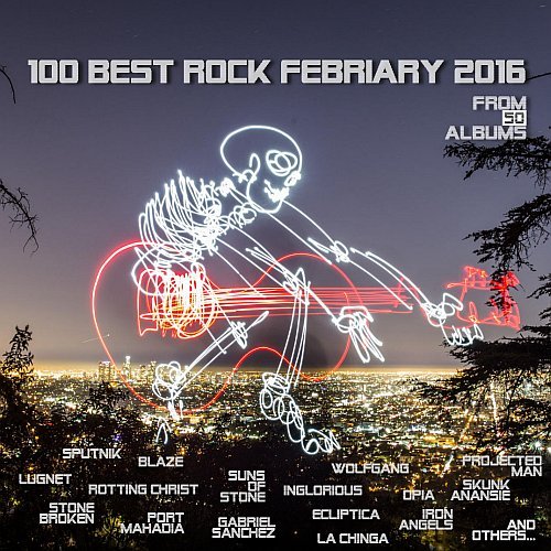 VA - 100 Best Of New Rock Hits February 2016 (2016)