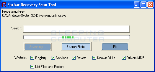 Farbar Recovery Scan Tool 05-03-2016 Portable