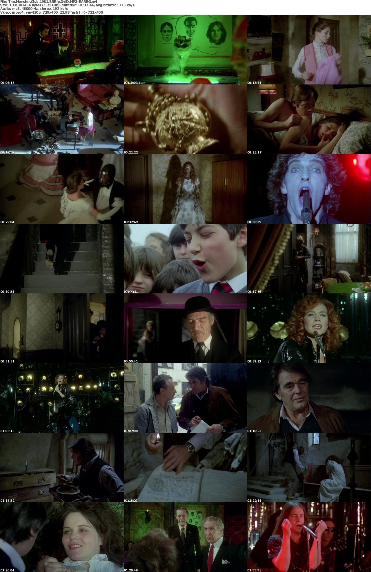 The Monster Club 1981 BRRip XviD MP3-RARBG
