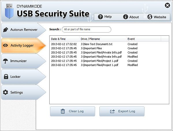Dynamikode USB Security Suite 1.3