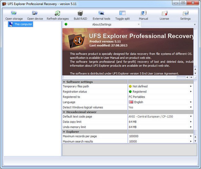ufs explorer professional recovery 8