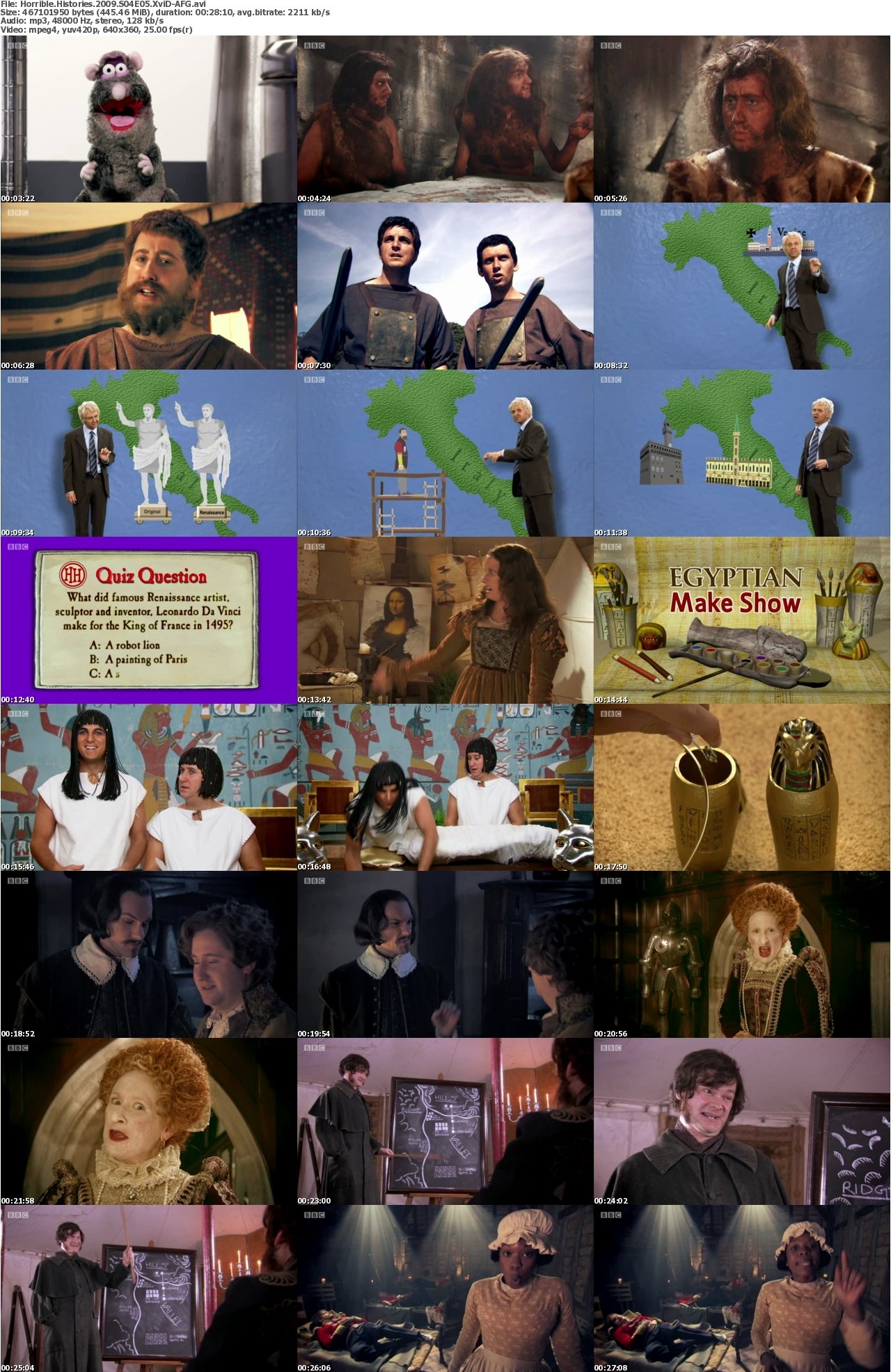 Horrible Histories 2009 S04E05 XviD-AFG