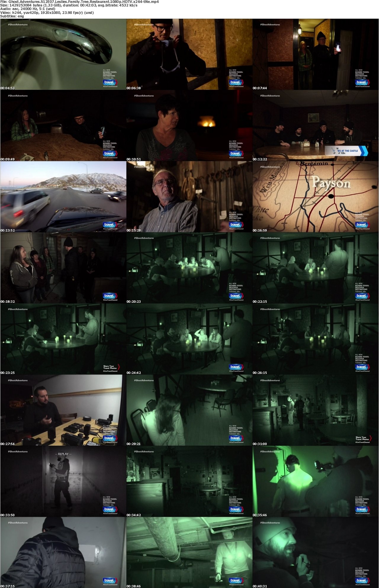 Ghost Adventures S12E07 Leslies Family Tree Restaurant 1080p HDTV x264-tNe