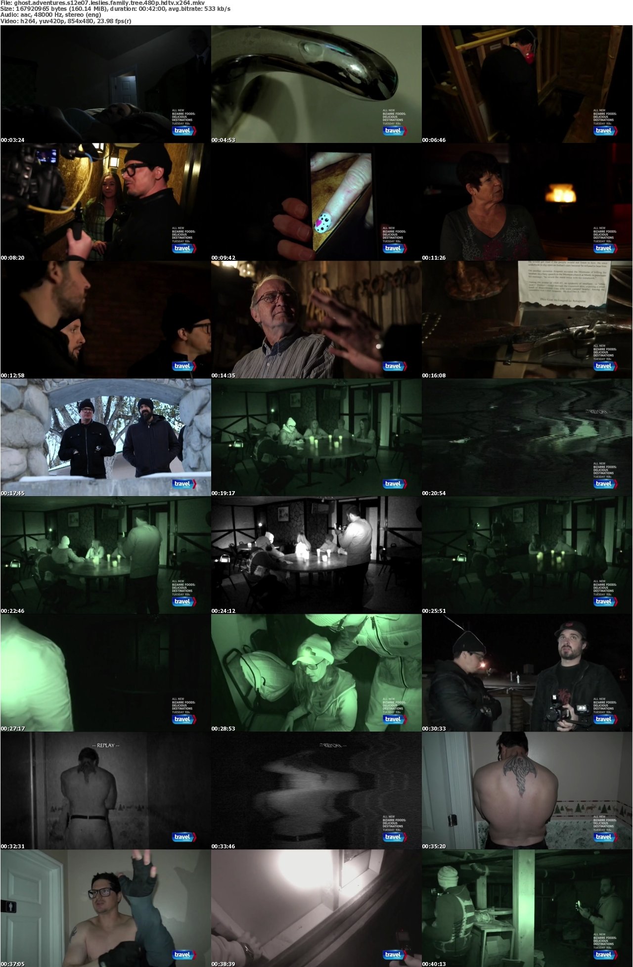 Ghost Adventures S12E07 Leslies Family Tree 480p HDTV x264
