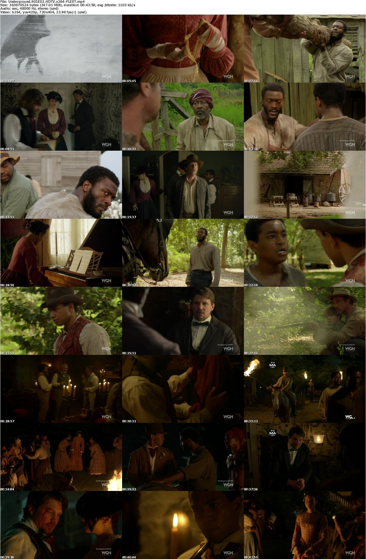 Underground S01E02 HDTV x264-FLEET