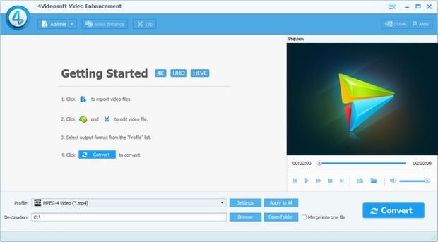 4Videosoft Video Enhancement v1.0.8 Multilingual 
